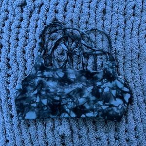 Athleta Sports Bra Camo